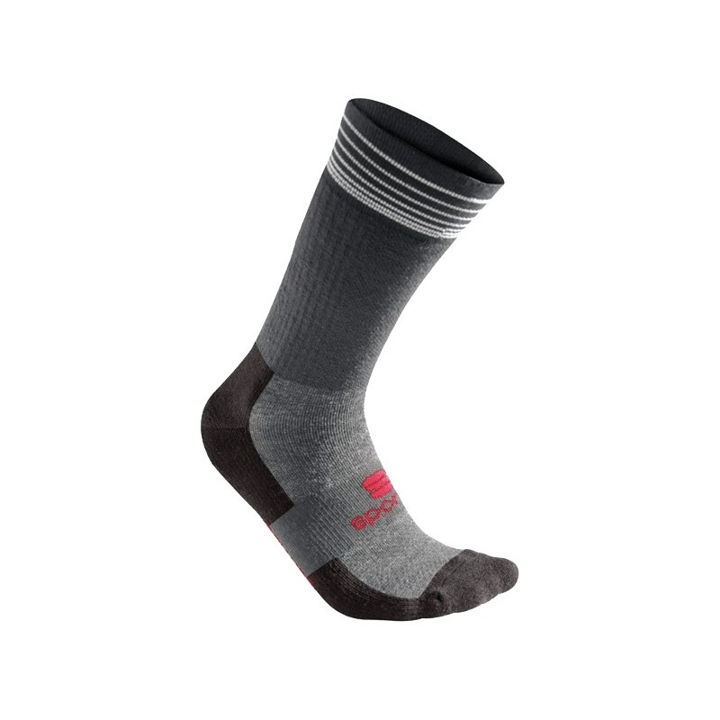 Socken Sportful Merino Short dunkelgrau
